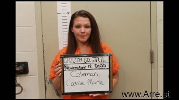 Cassie Marie Coleman Mugshot