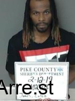 Calvin Trarell Jones Mugshot