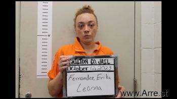 Erika Leanna Fernandez Mugshot