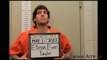 Evan Taylor Ellison Mugshot