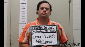 Garrett Matthew Gray Mugshot