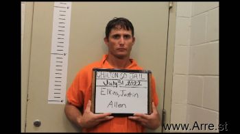 Justin Allen Elkins Mugshot