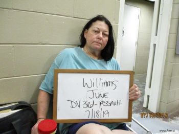 June  Wililams Mugshot