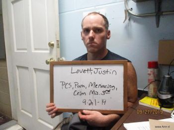 Justin  Lovett Mugshot