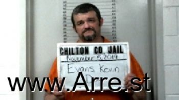 Kevin Dee Evans Mugshot