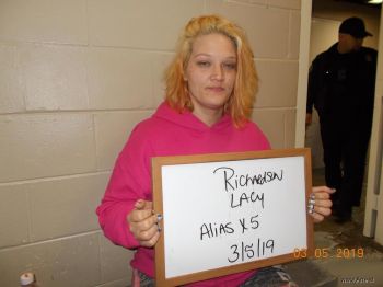 Lacy  Richardson Mugshot