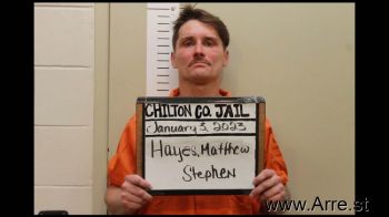 Matthew Stephen Hayes Mugshot