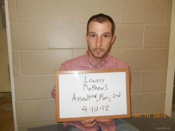 Matthew  Lowery Mugshot