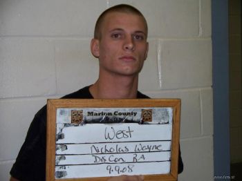 Nicholas  West Mugshot