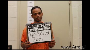 Richard Tiwon Agee Mugshot