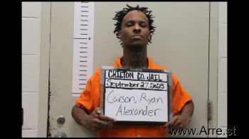 Ryan Alexander Carson Mugshot