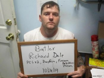 Richard  Butler Mugshot