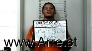 Shamar Kentrail Burns Mugshot