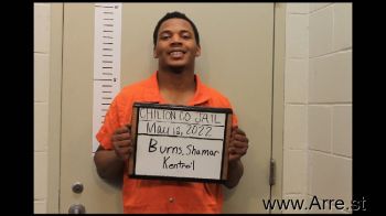 Shamar Kentrail Burns Mugshot