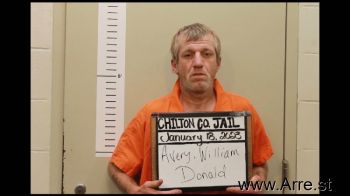 William Donald Avery Mugshot