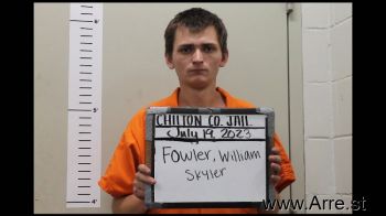 William Skyler Fowler Mugshot