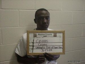 Cedric Cribbs Arrest Mugshot