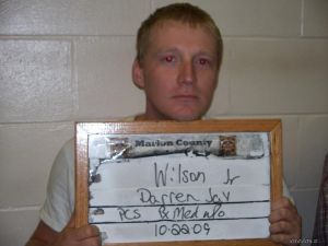 Darren Wilson Arrest Mugshot