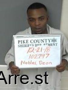 Deon Nobles Arrest Mugshot