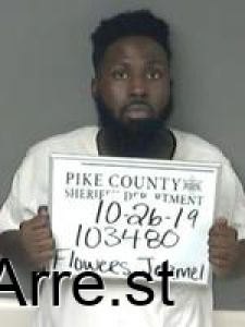 Jermel Flowers Arrest Mugshot