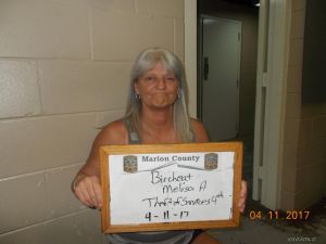 Melissa Bircheat Arrest Mugshot