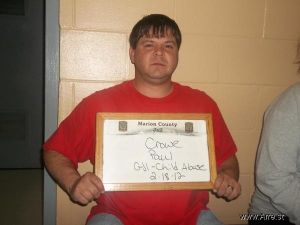 Paul Crowe Arrest Mugshot