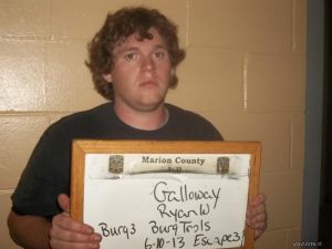 Ryan Galloway Arrest Mugshot