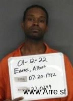 Albert  Evans Mugshot