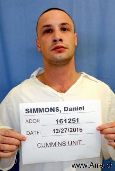 Daniel R Simmons Mugshot