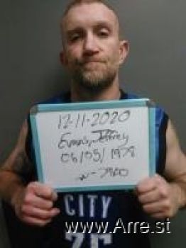 Jeffrey William Evans Mugshot