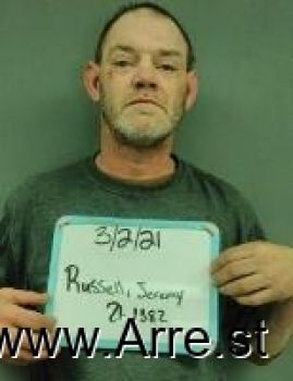 Jeremy Wade Russell Mugshot