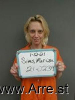 Marissa Anell Sims Mugshot