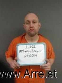 Shawn Patrick Ray Mccarty Mugshot