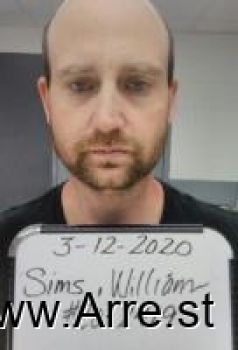 William Cody Sims Mugshot