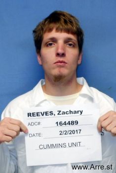 Zachary T Reeves Mugshot