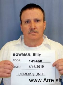 Billy R Bowman Mugshot