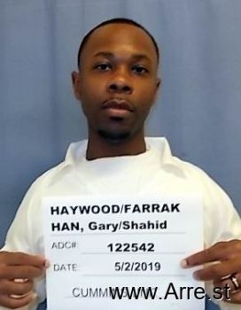 Gary-shahid L Haywood-farrakhan Mugshot