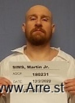 Martin E Simsjr Mugshot