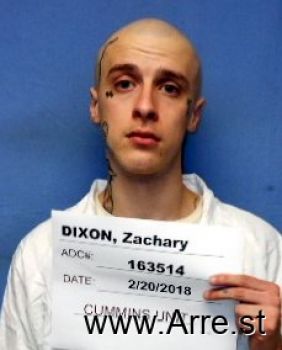 Zachary R Dixon Mugshot