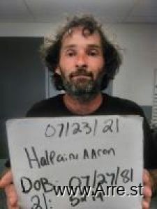 Aaron Halpain Arrest Mugshot