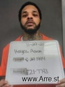 Aaron Hayes Arrest Mugshot