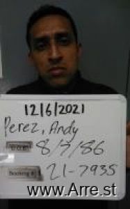 Andy Perez Arrest Mugshot