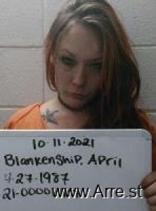 April Blankenship Arrest Mugshot