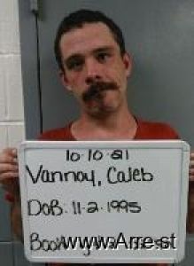 Caleb Vannoy Arrest Mugshot