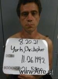Christopher York Arrest Mugshot