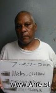 Clifford Hicks Arrest Mugshot