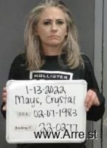 Crystal Mays Arrest Mugshot