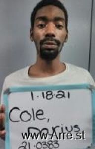 Darius Cole Arrest Mugshot