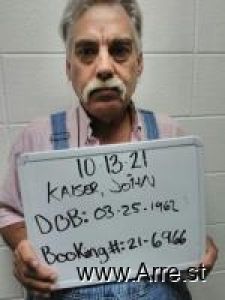 John Kaiser Arrest Mugshot