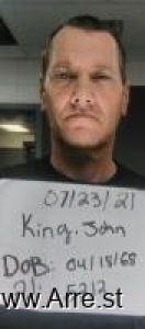 John King Arrest Mugshot